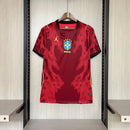 CAMISA DA SELEÇÃO DO BRASIL 26/27 VERMELHO EDIÇÃO ESPECIAL