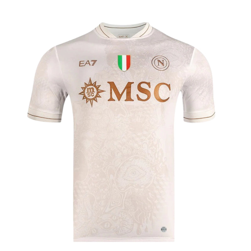 CAMISA DO NAPOLI 26/27 BEGE