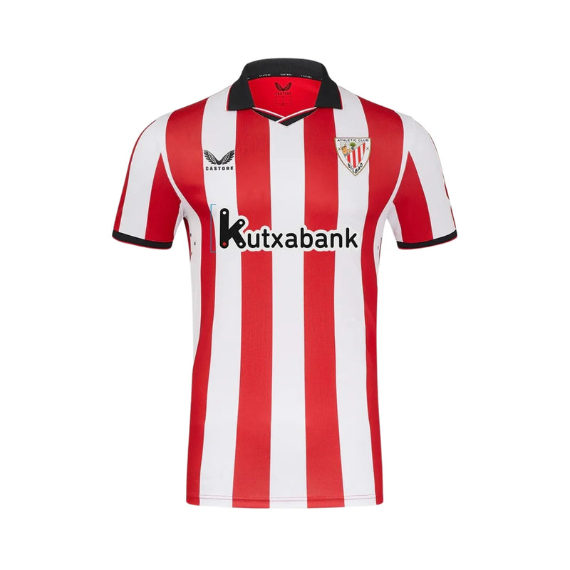 CAMISA DO ATLETIC BILBAO 26/27 VERMELHO E BRANCO