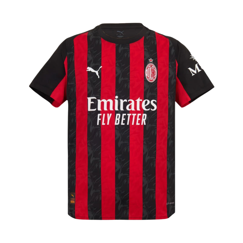 CAMISA DO MILAN 26/27 VERMELHO E PRETO