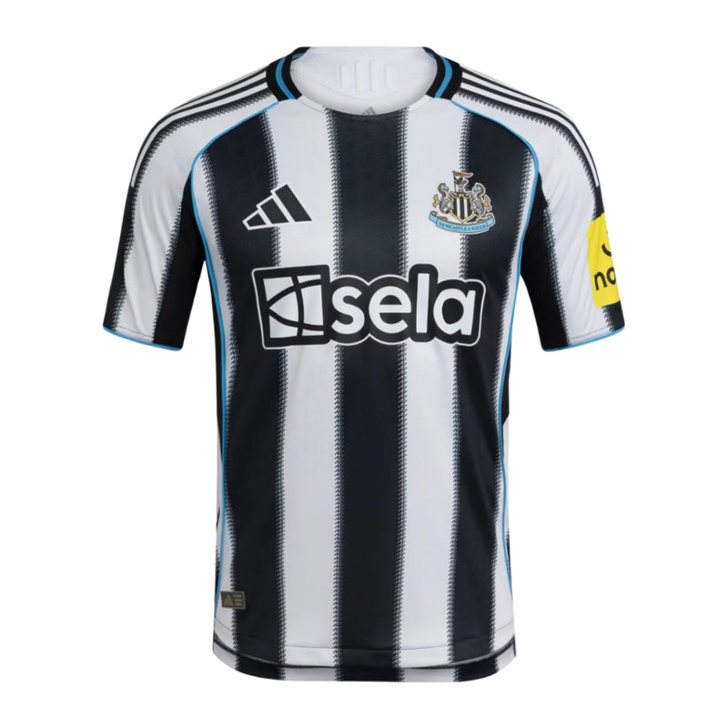 CAMISA DO NEWCASTLE 26/27 BRANCO E PRETO