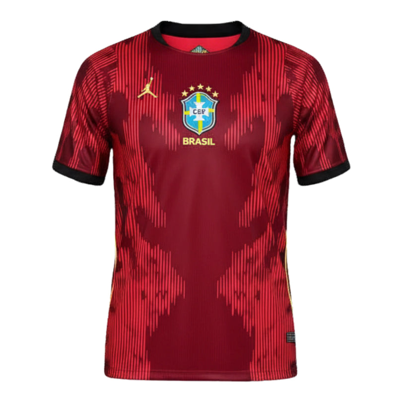 CAMISA DA SELEÇÃO DO BRASIL 26/27 VERMELHO EDIÇÃO ESPECIAL