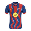 CAMISA DO  BARCELONA 26/27 VERMELHO E AZUL PRÉ JOGO