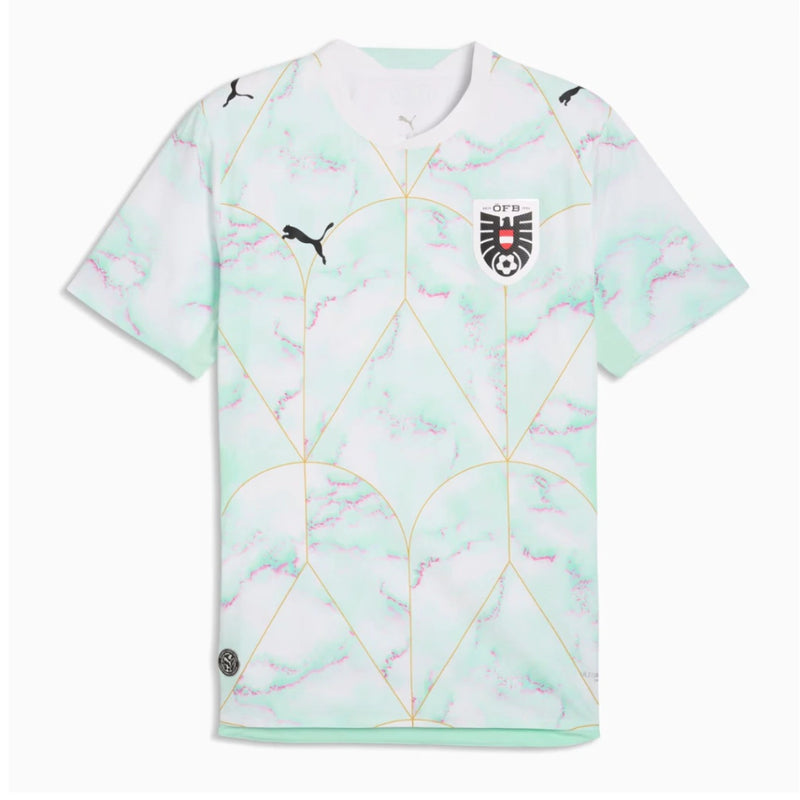 CAMISA DA SELEÇÃO DA AUSTRIA 26/27 BRANCO