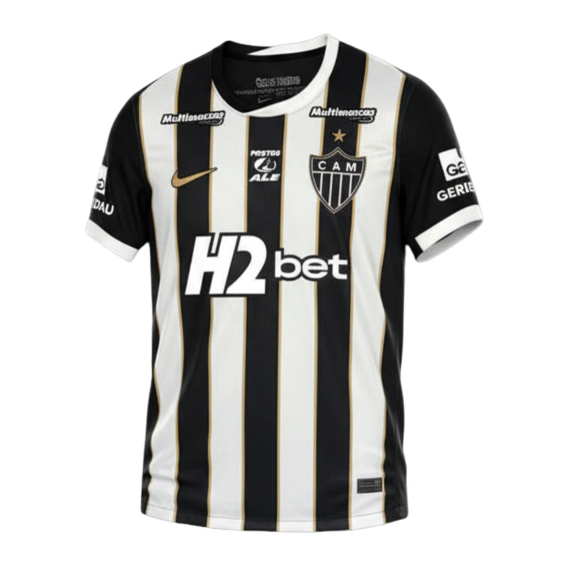 CAMISA DO ATLETICO MINEIRO 26/27 BRANCO E PRETO