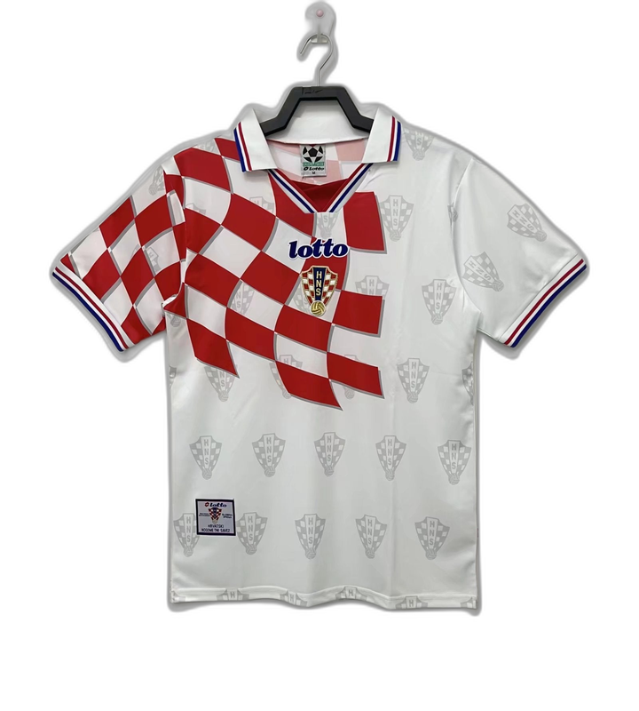 Camisa Croácia I 1998 - Versão Retrô