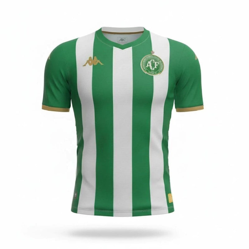 CAMISA DO CHAPECOENSE 26/27 BRANCO  E VERDE