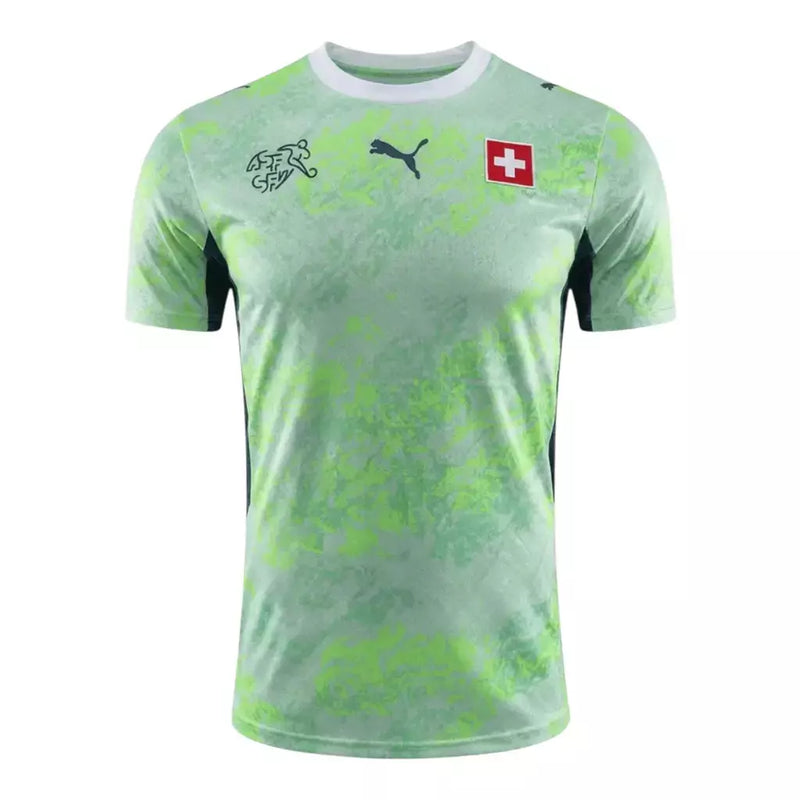 CAMISA DA SELEÇÃO DA SUIÇA 26/27 VERDE