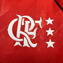 Camisa do Flamengo Lifestyle 2025 Vermelha Feminina