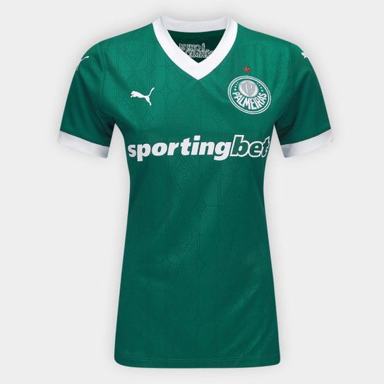 CAMISA DO PALMEIRAS 25/26 VERDE FEMININA