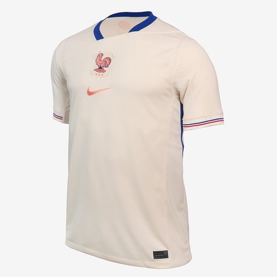 CAMISA DA SELEÇÃO DA FRANÇA 25/26 BRANCA