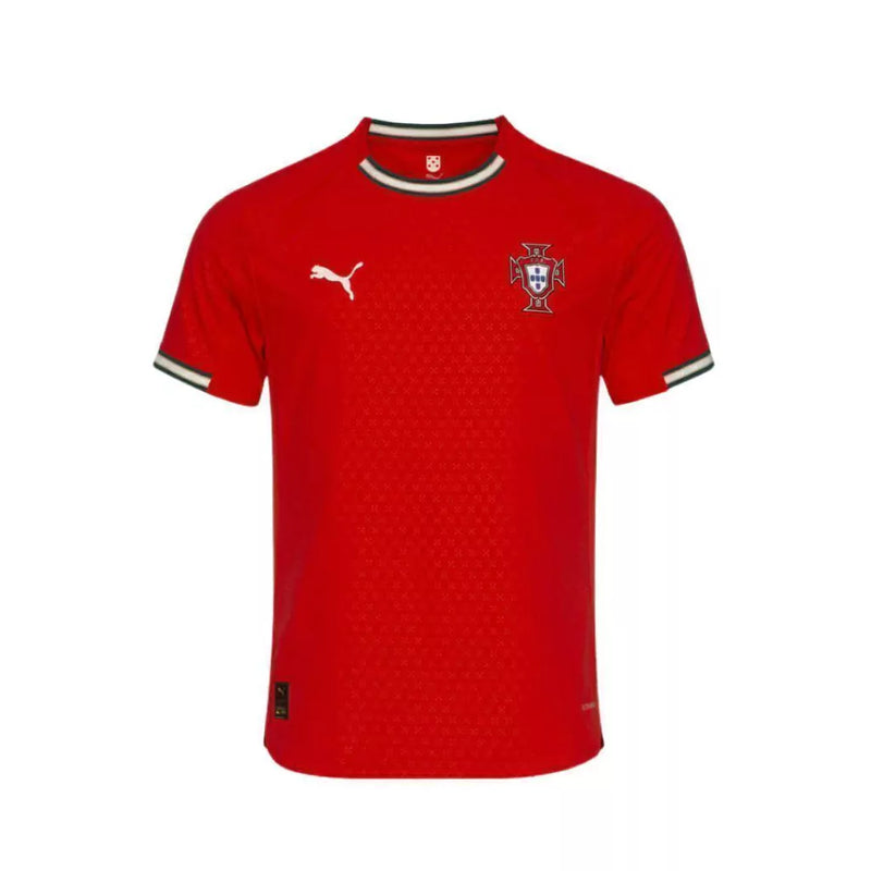 Camisa Portugal Casa 25/26 - Versão Torcedor Masculino - Puma - Vermelha