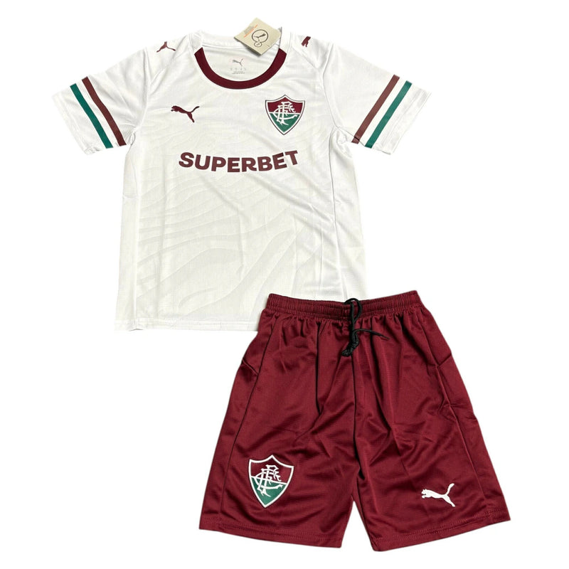Conjunto Infantil Fluminense Branco 26/27