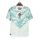 Camisa Portugal Visitante 26/27 - Versão Torcedor Masculino - Puma - Verde e Branca