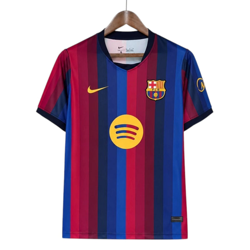 CAMISA DO  BARCELONA 26/27 VERMELHO E AZUL