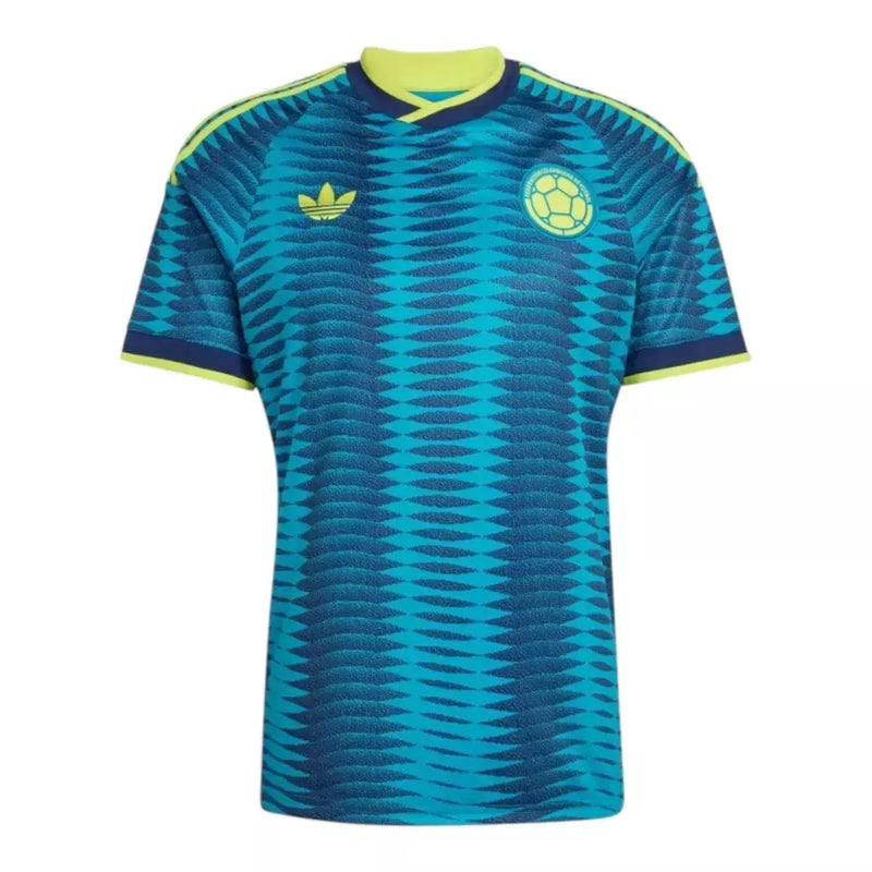 CAMISA SELEÇÃO COLÔMBIA I 26/27 ADIDAS - AZUL - TORCEDOR MASCULINO
