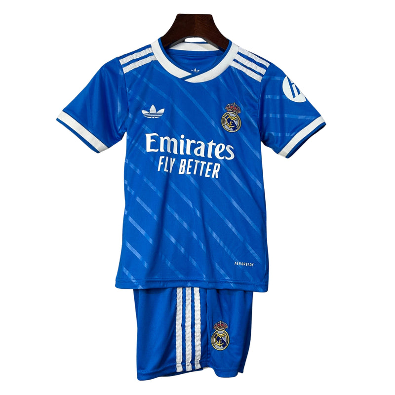 Conjunto Infantil Real Madrid 25/26 - Azul