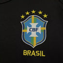 CAMISA SELEÇÃO BRASILEIRA TREINO 26/27 - TORCEDOR JORDAN MASCULINA - PRETA
