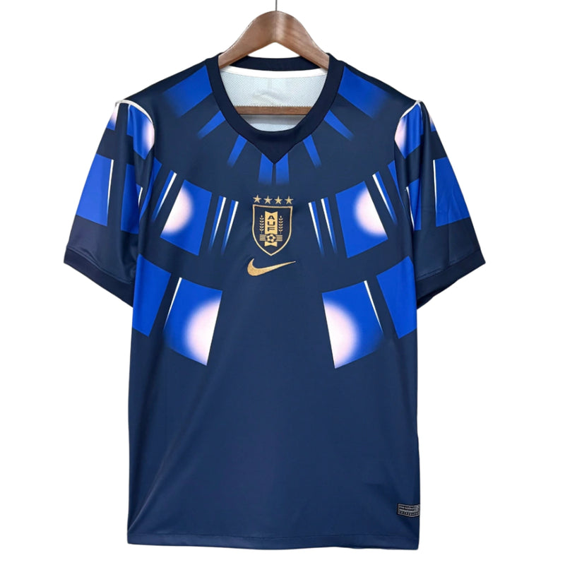 CAMISA DA SELEÇÃO DO URUGUAI 26/27 AZUL ESCURO