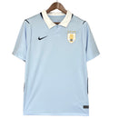 CAMISA DA SELEÇÃO DO URUGUAI 26/27 BRANCO E AZUL