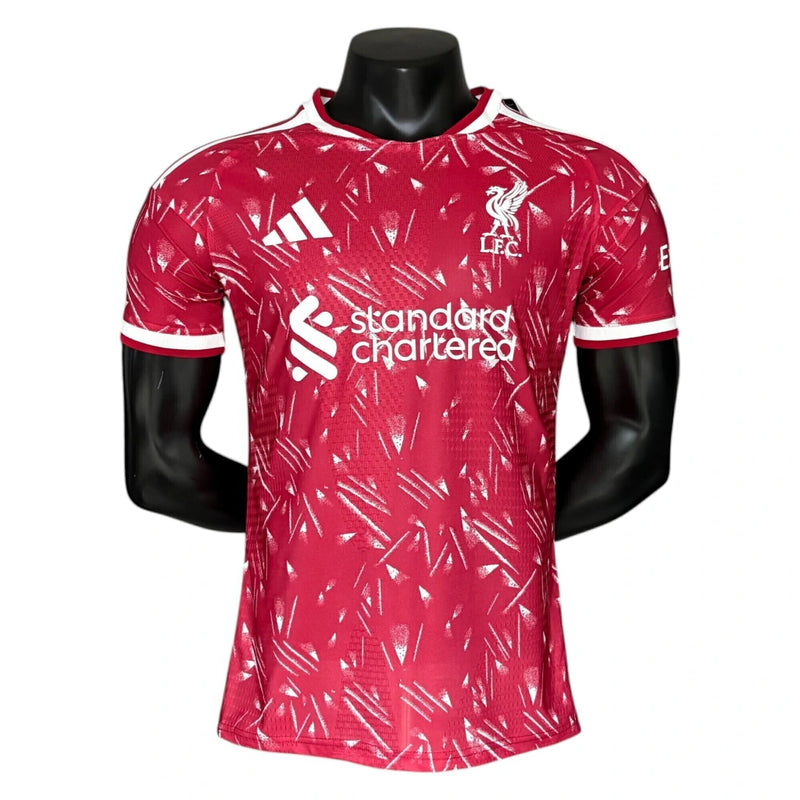 CAMISA VERSÃO PLAYER DO LIVERPOOL 26/27 VERMELHO