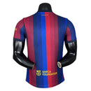 CAMISA VERSÃO PLAYER DO BARCELONA 26/27 VERMELHO E AZUL