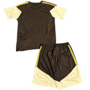Kit Infantil Flamengo Treino 26/27 Marrom