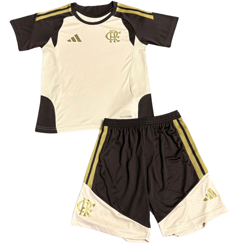 Kit Infantil Flamengo Treino 26/27 Bege