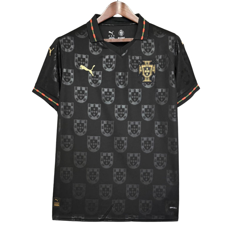 Camisa Portugal 25/26 - Torcedor Masculino - Puma - Edição Especial Black